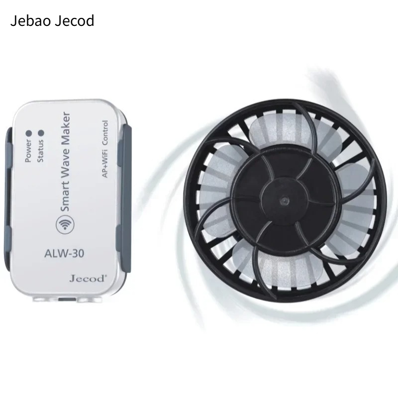 Powerhead Wave Maker - Jebao Jecod 新型ALWシリーズ WIFIスマートウェーブメーカー 広範囲水流式アクアリウムパワーヘッドポンプ 海水サンゴ礁魚水槽用
