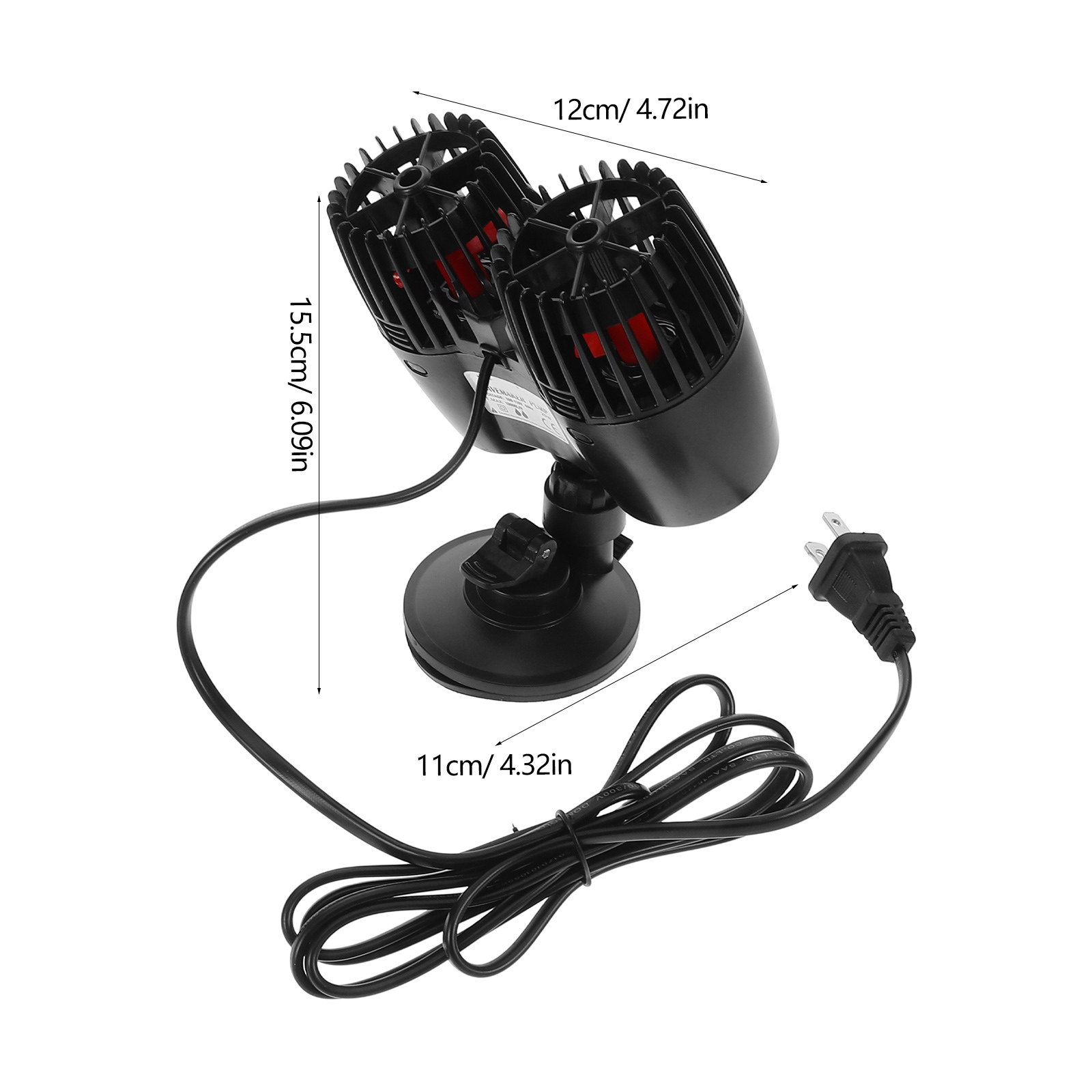 ダブルヘッド水槽用ウォーターポンプ ウェーブメーカー 魚タン - Powerhead Wave Maker のレビューと価格