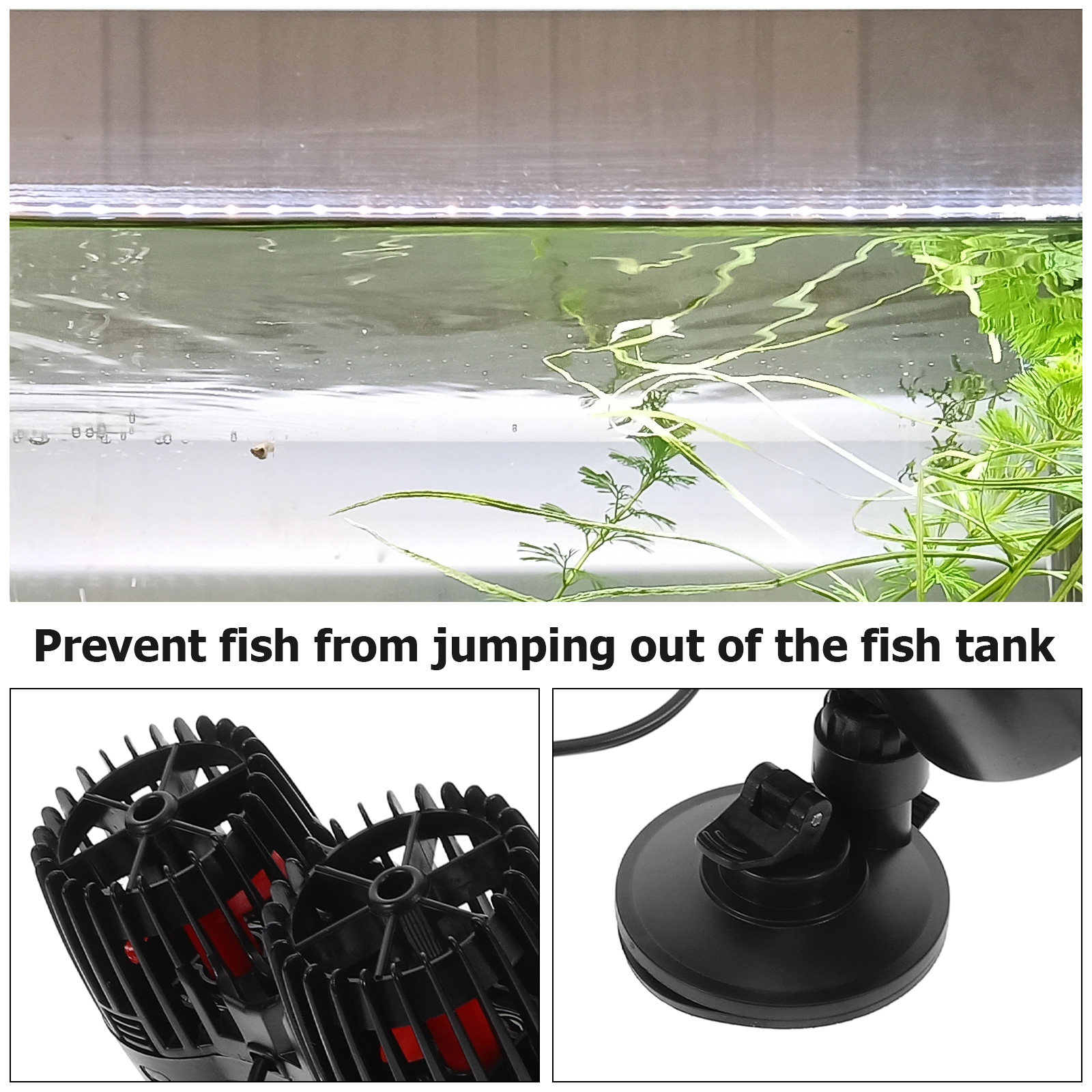 ダブルヘッド水槽用ウォーターポンプ ウェーブメーカー 魚タン - Powerhead Wave Maker のレビューと価格
