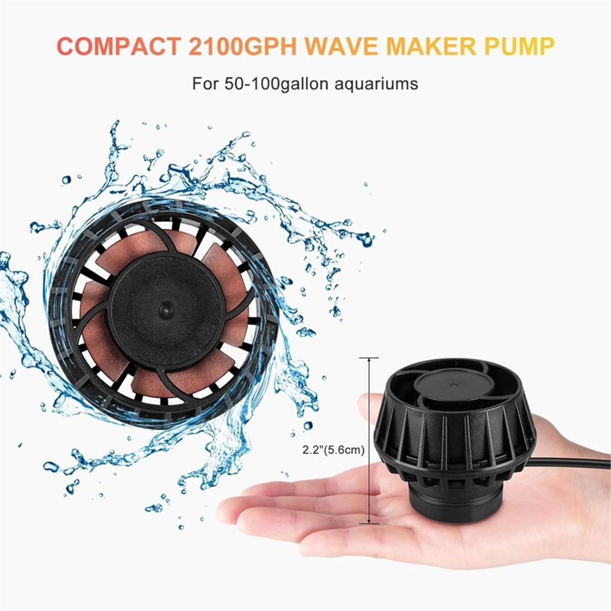 A983K 2100GPH アクアリウムウェーブメーカー コ - Powerhead Wave Maker のレビューと価格