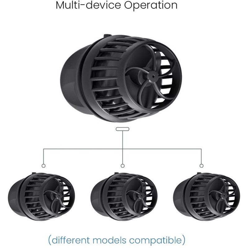 AAAN-調整可能なパワーヘッドコードレス水槽用ウェーブメー - Powerhead Wave Maker のレビューと価格
