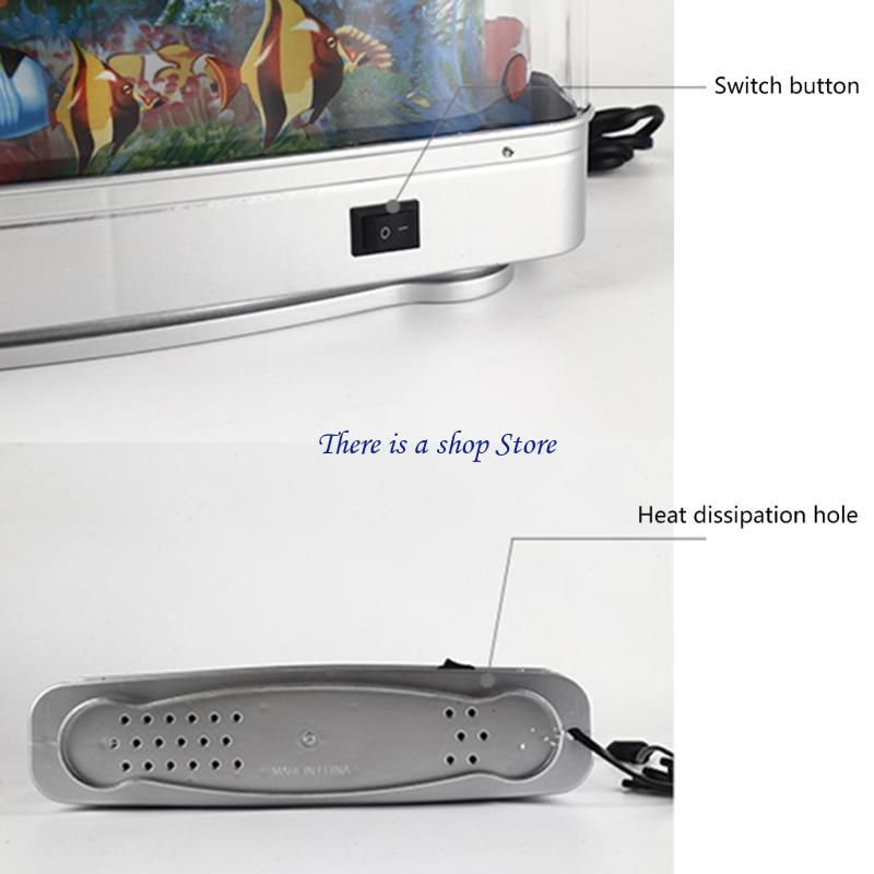 D0AD ライフライク水族館の魚ランプ LED ナイトライト - Marine Aquarium Hobby のレビューと価格