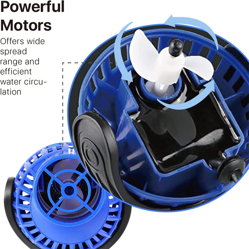 220V サンサン水槽ウェーブメーカー 水中循環ポンプ 魚タ - Powerhead Wave Maker のレビューと価格