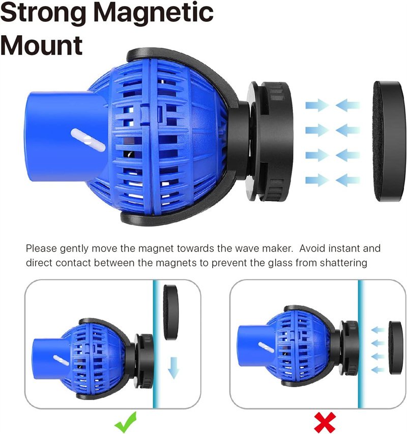220V サンサン水槽ウェーブメーカー水中循環ポンプ水槽リー - Powerhead Wave Maker のレビューと価格