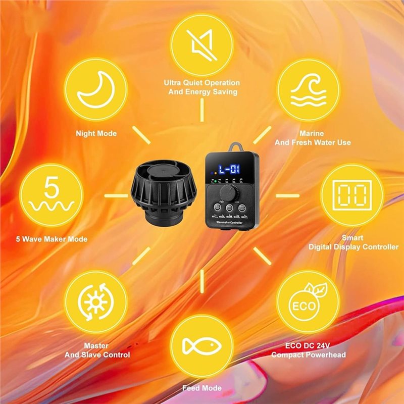 DTA4-アクアリウム ウェーブメーカー 2100GPH D - Powerhead Wave Maker のレビューと価格