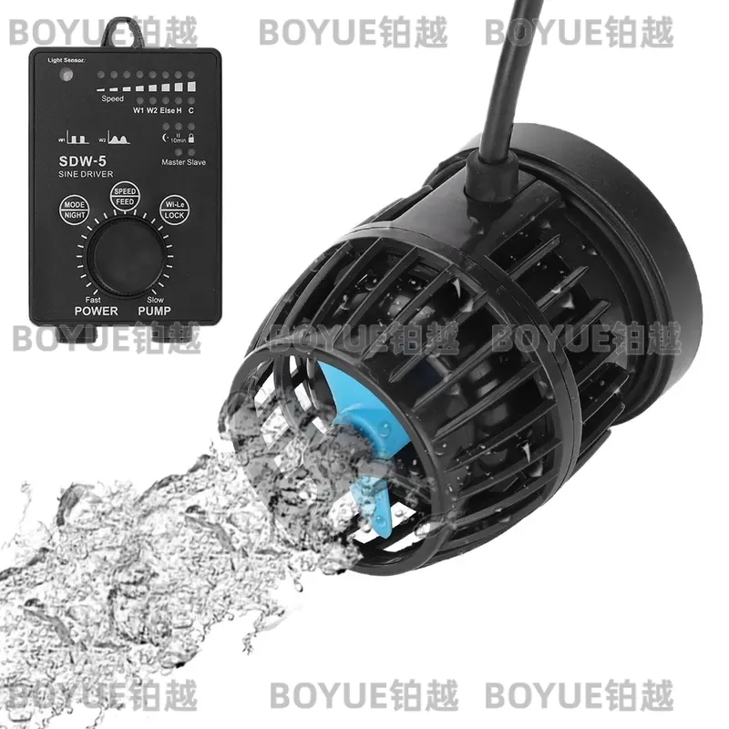 WiFi対応アクアリウムウェーブメーカー 静音循環ポンプ リ - Powerhead Wave Maker のレビューと価格