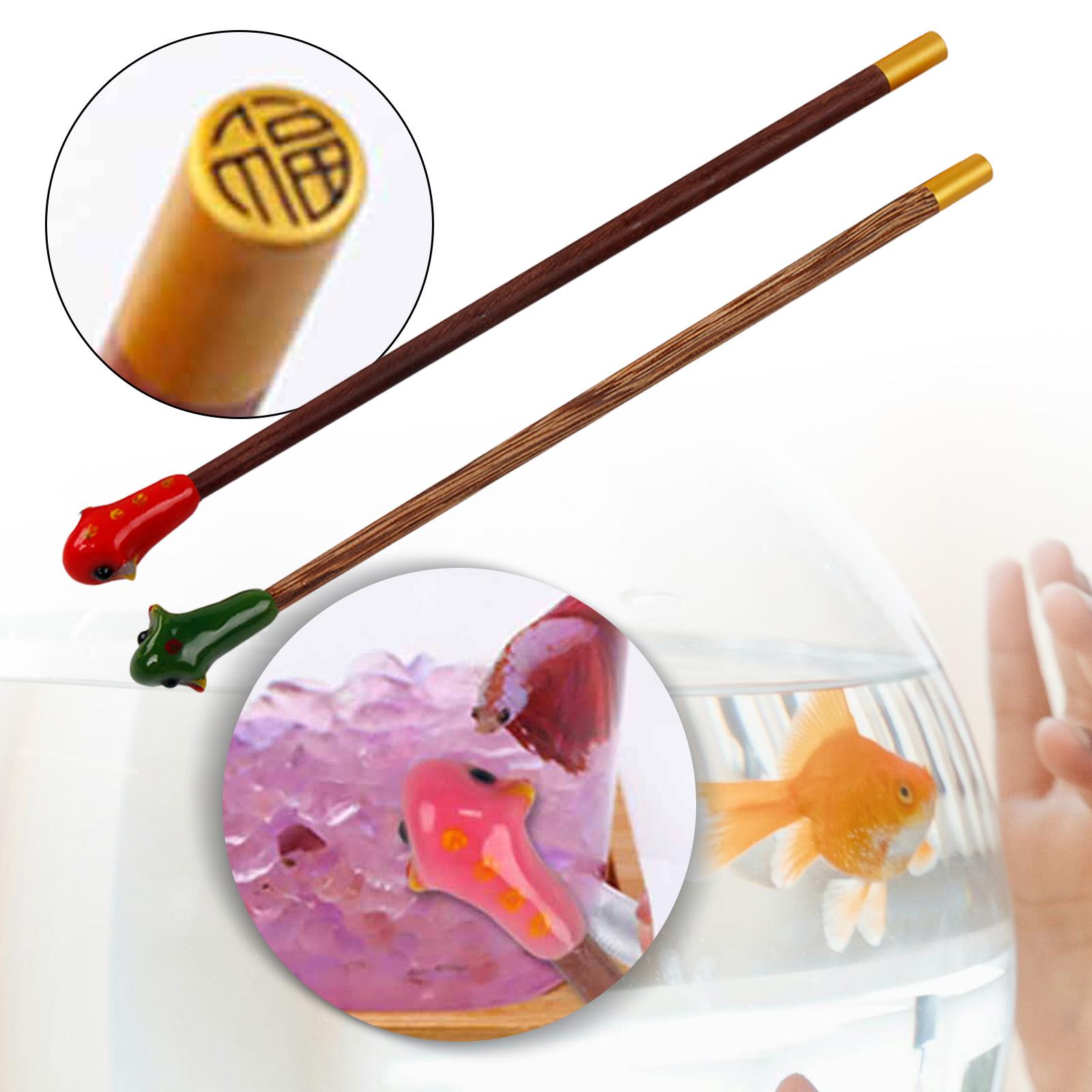 ベタ魚トレーニングワンド木製水槽アクセサリーインタラクティブ - Marine Aquarium Hobby のレビューと価格