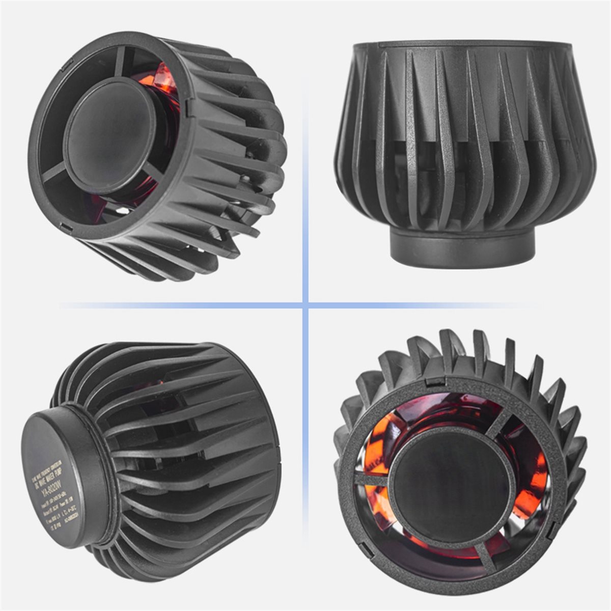 新しい魚磁気水族館ウェーブメーカーパワーヘッドデジタルLED - Powerhead Wave Maker のレビューと価格