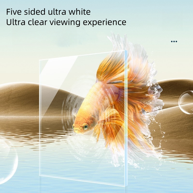 超透明ガラス製高級ミニ海水魚水槽、リビングルーム用、超静音設 - Aquarium Marine Clearwater のレビューと価格