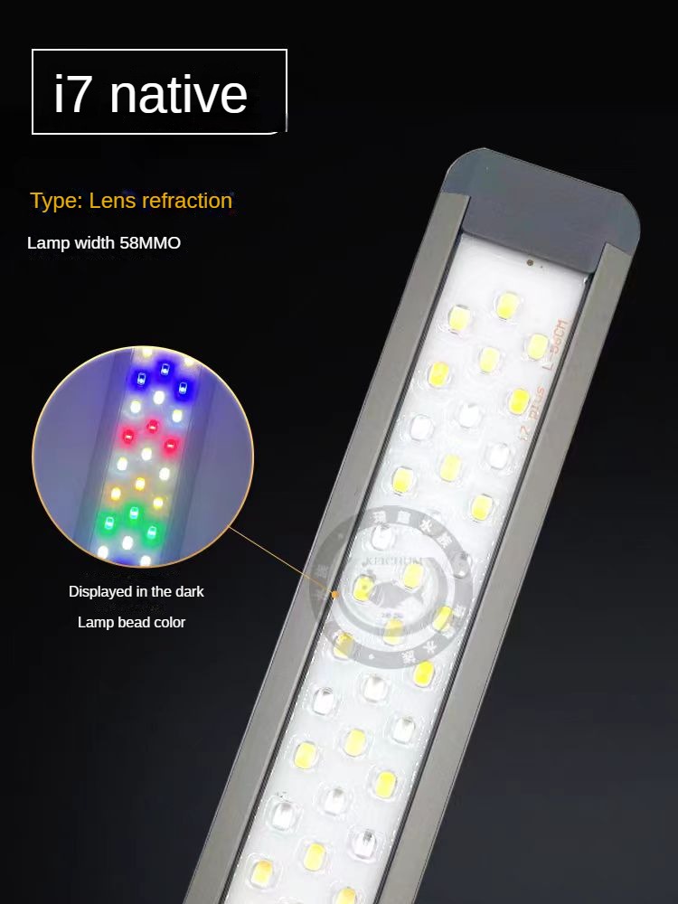 光学レンズ付き水槽ライト LED水槽照明ランプ 水槽LEDマ - Aquarium Marine Clearwater のレビューと価格