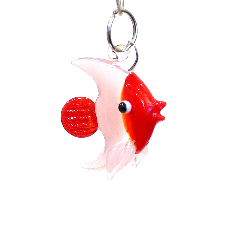 2ピース入りミニチュアの海洋动物の小像ペンダントかわいいガラ - Aquarium Marine Fishes のレビューと価格