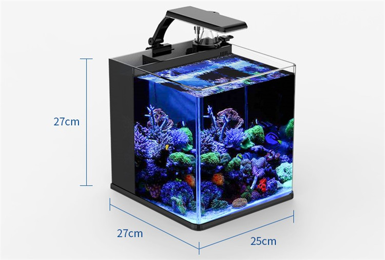 超透明ガラス製ミニ海水魚水槽（海洋用） - Aquarium Marine Clearwater のレビューと価格