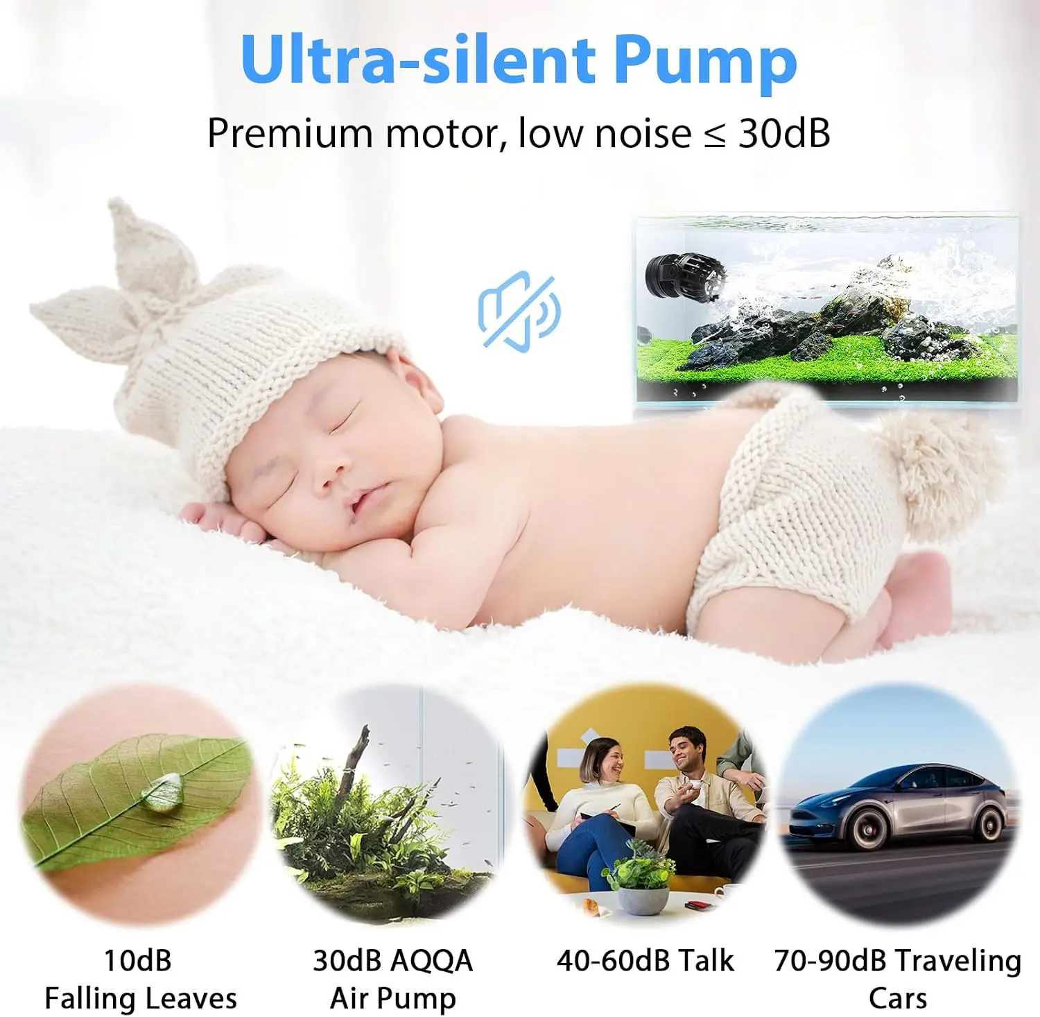 水槽用ウェーブメーカー、コントローラーで調整可能、強力な磁気 - Powerhead Wave Maker のレビューと価格