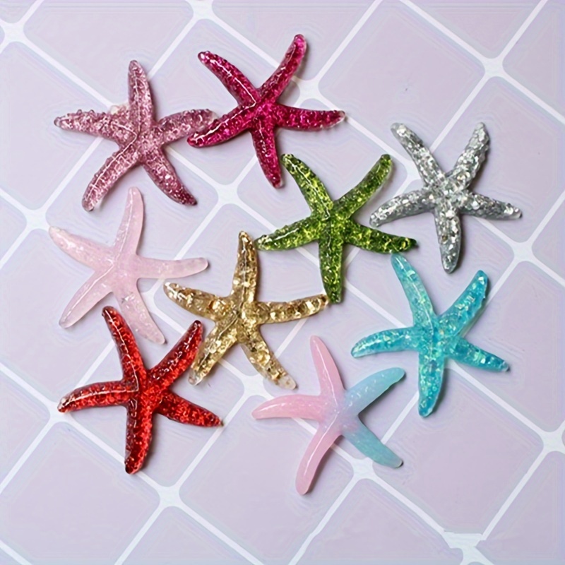 10個入り 1.57インチ レジン製ヒトデ、ミニオーナメント - Marine Aquarium Hobby のレビューと価格